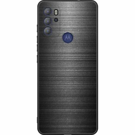 Motorola Moto G60s Svart Skal Brushed Metal