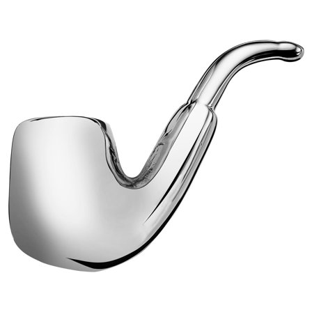 Meraklis | Hopeanvärinen putkirintaneula for Men