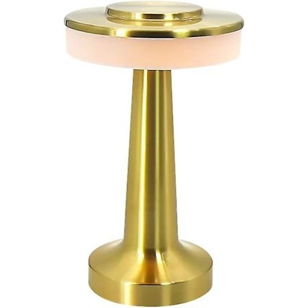GDRHVFD | Trådlös bordslampa, uppladdningsbar skrivbordslampa, dimbar bordslampa med sensor [DB]