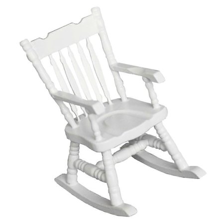 Mini Stolar Mini Gungstol Dockmöbler Miniatyr Design 8.4x6.6x4.8cm 1-pack