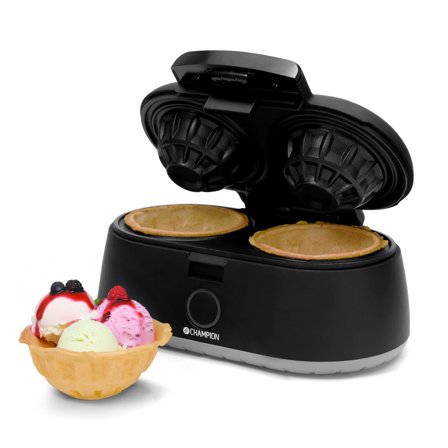 Champion Vaffelskåljern, svart - Kjøp kjøkkenmaskin hos Bakeren og Kokken