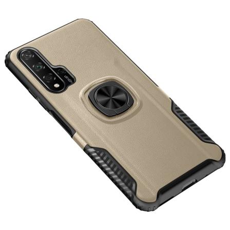 Deksel med ringholder - Huawei Nova 5T Guld