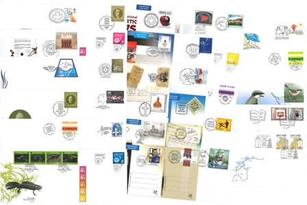 Estland - Årsmappe 2010 - FDC