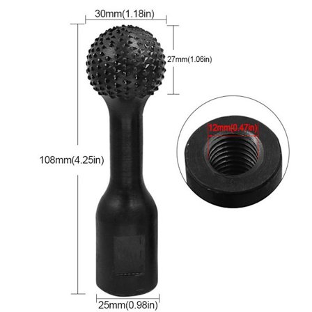 Kulefuge vinkelsliper Karbid Rotary Burr 30MM