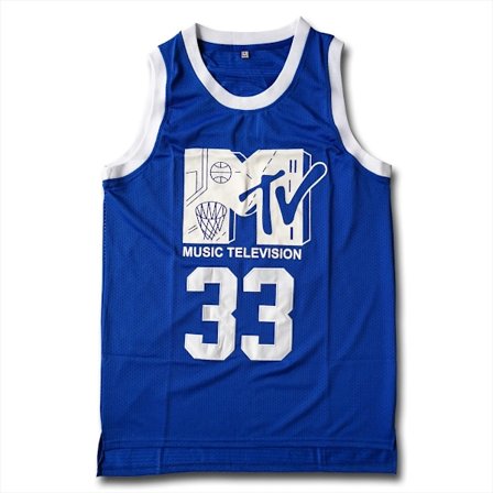 Will Smith #33 Baskettröja B-Ball Jam 1991 Blå M