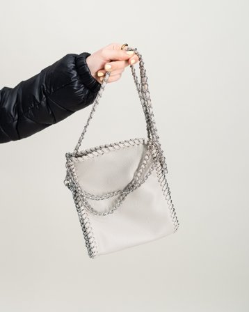 Gina Tricot Young Y small chain bag Beżowy Torby Dziewczyna - Kids Brand Store