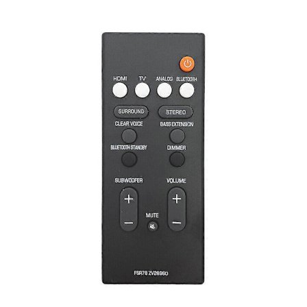 FSR78 ZV28960 Fjernbetjening til Yamaha Soundbar YAS-106 ATS-1060 YAS-107 db