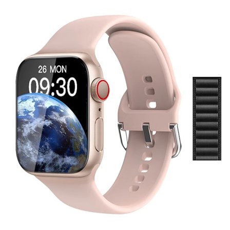 NY Smartwatch Serie 8 HD-skärm Sport Puls Blodtryck Fitness Tracker Bluetooth Samtal Män Kvinnor Smartwatch för Apple