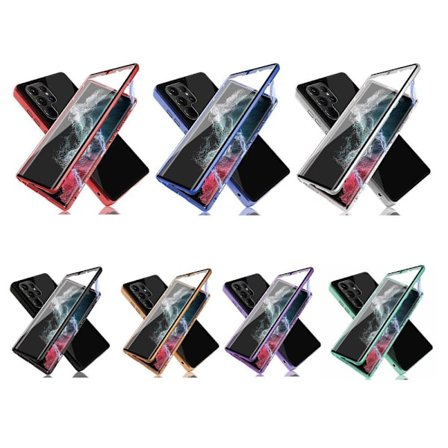 Samsung Galaxy S23 Ultra - Magnetisk Dobbelt Cover