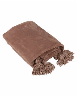 Fleecepläd Noah Rosa - Fondaco