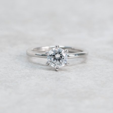 Förlovningsring Zinnea, 18K Vitguld - Förlovning- och vigselringar