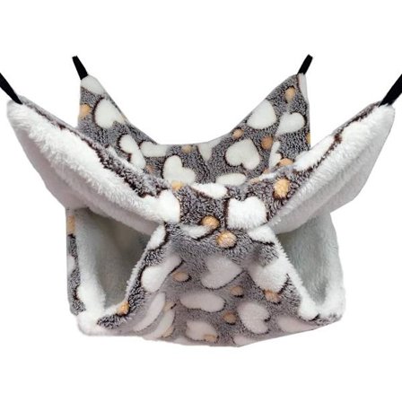 Ripustusverkko pienille eläimille, 30 x 30 cm (P x L) (Ruskea) Sugar Bunk