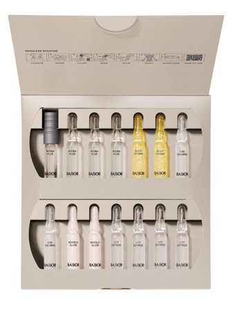 Babor Ampoule Concentrates Set cont.: 4x Hydra Plus 8 ml + 2x Multi Vitamin 4 ml + 2x SOS Calming 4 ml + 2x Perfect Glow 4 ml + 4x Lift Express 8 ml 