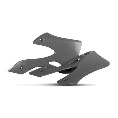 Polisport Radiator Shrouds - Kawasaki KX 250 1999-2002