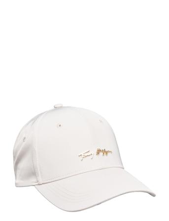 Iconic Pop Cap Accessories Headwear Caps Creme Tommy Hilfiger