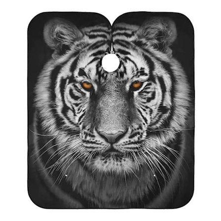 Barber Cape for Men and Women, Waterproof Hair Cutting Apron 140 x 165 cm, Beard Shaving Bib (FMY)