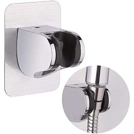 Dusjholder 1 stk sugekopp justerbar dusjhode 3M vanntett klistremerke ingen boring baderomstilbehør