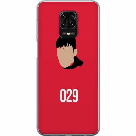 Xiaomi Redmi Note 9 Pro Genomskinligt Skal Squid Game