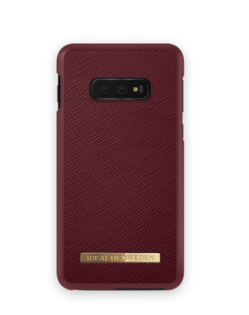 Saffiano Case Galaxy S10E Burgundy