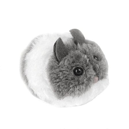 2 stk Plysj katteleker Plysj pels kattemus leker GRÅ