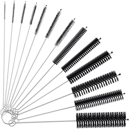 Bebisflaska Borstar, 13 Stycken Flaska Borstar, Rengöringsborste, Rengöring