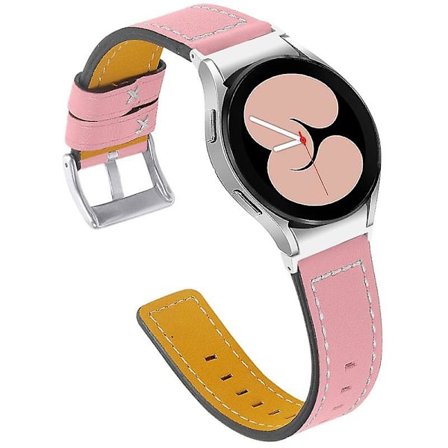 Läderjusterbart ersättningsarmband för Samsung Galaxy Watch4 Classic 42/46mm/ Active 40/44mm
