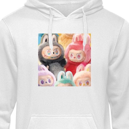 Barnehettegenser Monster