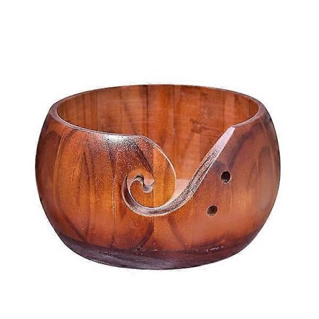 Garnskål i trä, stil 10