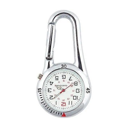 Digital Karabinkrok Klokker Sport Krok Klokke Sykehus Gave Elektronisk Lysende Multi-funksjon FOB Sykepleier Klokke Utendørs Mote