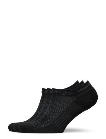Core Dry Shaftless Sock 3-Pack Ankelstrumpor Korta Strumpor Svart Craft