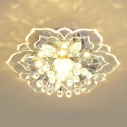 20cm 9w Moderne Krystal LED Loftslampe Gang Pendellampe Lysekrone