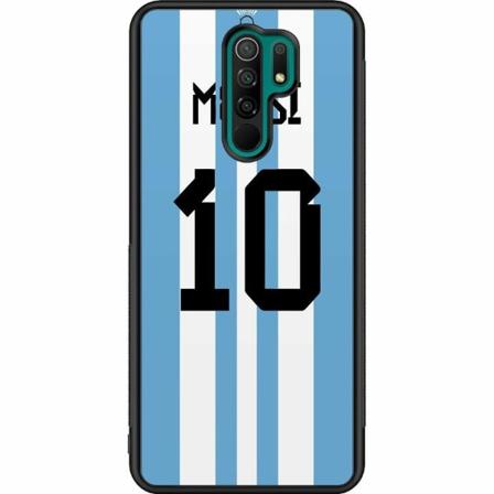 Xiaomi Redmi 9 Svart Skal Lionel Andrés Messi