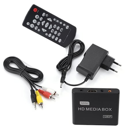 110-240V Full HD Mini Box Media Player 1080P Media Player Box Support USB MMC RMVB MP3 AVI MKV