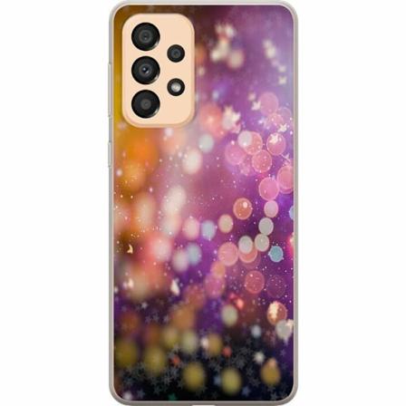 Samsung Galaxy A33 5g Genomskinligt Skal Glitter