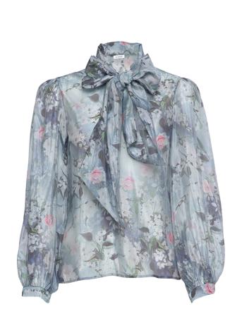 Amanda Blouse Blue Ida Sjöstedt