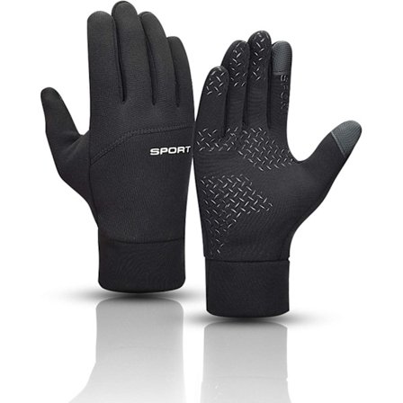 Vinterhandskar Herr Dam Pekskärmshandske Varm, Svart M