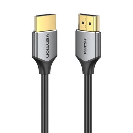 Ultratunn HDMI-kabel Vention ALEHD 0,5 m 4K 60 Hz (grå)