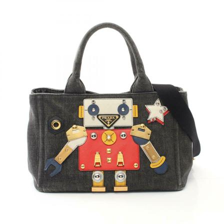 Prada Vintage Pre-owned Tass , Zwart , Dames , Maat: ONE Size Vintage Tassen