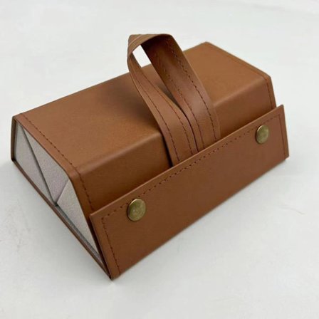 Brilleskrin med 3 rum, Hængende Solbrilleskrin Solbrilleskrin Rejse Brille Organiser til Mænd Kvinder