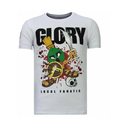 Local Fanatic - T-shirts - Vit - Herr - Storlek: S, Herr, Storlek: S