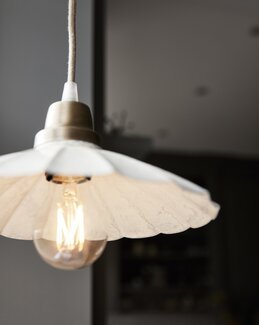 Pendel Ester af metal Off-white