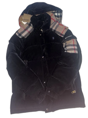 Svart Burberry jacka S