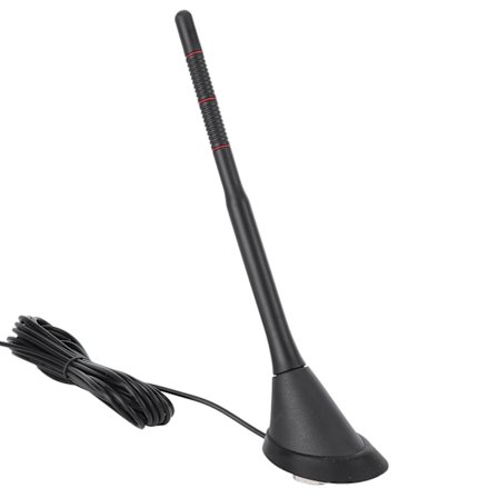 Bil Aktiv Forstærket DAB+FM Antenne Tagmontering Radio Antenne Vandtæt Digital Universal 12V