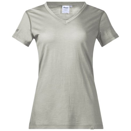 Bergans Bloom Wool Lady Tee Women short-sleeved sweaters Green XS