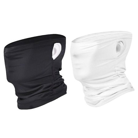 2 stk. udendørs hovedbeklædninger, der er egnede til svedtransporterende masker om sommeren