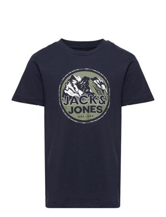Jcobooster Tee Ss Crew Neck Jnr T-shirt Blå Jack & J S