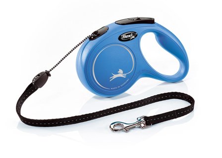 Flexi New Classic In Corda Guinzaglio Per Cani Colore Blu Taglia