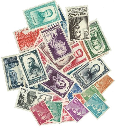 Frankrig - Årgang 1948 - Postfrisk