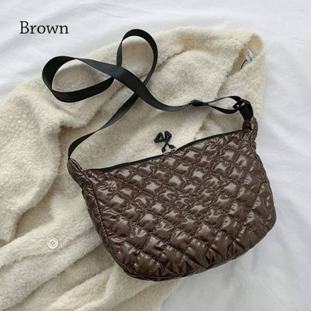 Skulder Crossbody Vesker Underarm Veske BRUN