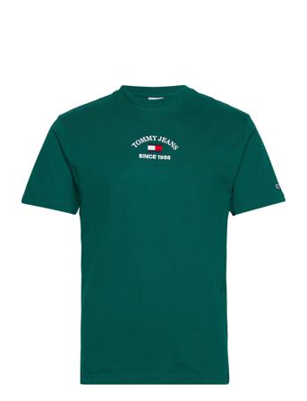 Tjm Clsc Timeless Tommy Tee T-shirt Grøn Tommy Jeans
